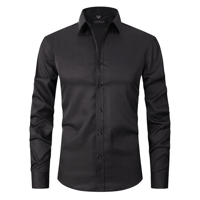 Men's Shirt with Anti-Floor Technology, Breathable Fabric, Lightweight, Classic Fit for All-Day Style