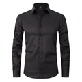 Men's Shirt with Anti-Floor Technology, Breathable Fabric, Lightweight, Classic Fit for All-Day Style