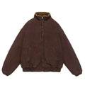Insulating Padded Jacket - Boxy Fit, Cotton, Cold Weather