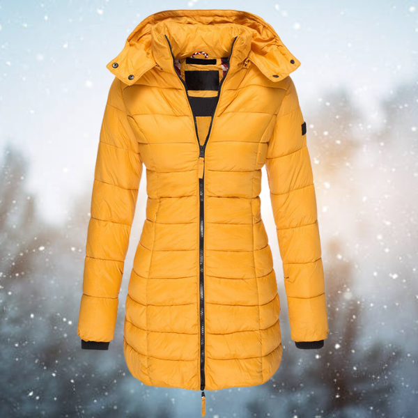 Waterproof Women’s Winter Jacket - Mid-Thigh Insulated