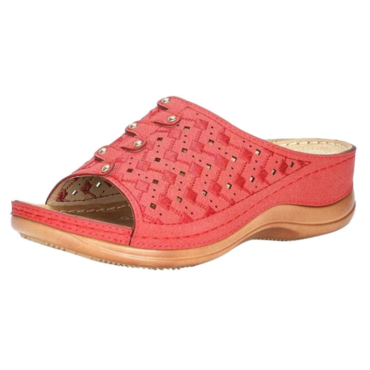 Orthopaedic Summer Sandals for Women with Elevated Insole and Breathable Open Toe Design for Ultimate Comfort