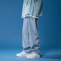 Soft Relaxed Men's Jeans - Baggy Tapered, Denim, Everyday