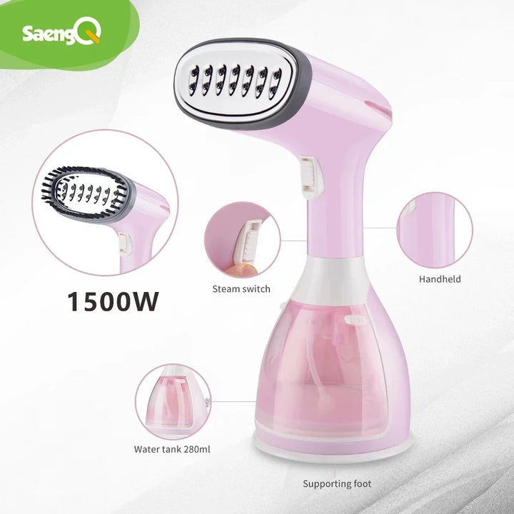 Garment Steamer Portable 1500W Handheld Clothes Steam Iron, Vertical Fast Heat, Fall 2025