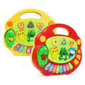 Kids Cartoon Piano Keyboard Game - Animal Sounds Music Toy, Educational Instrument for Babies and Toddlers, Flashing Light Fun