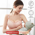 Breathable women's nursing bra – seamless wire-free maternity, nylon, all seasons