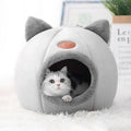 New Deep Sleep Comfort Cat Bed - Cozy Indoor Cave Nest for Pets