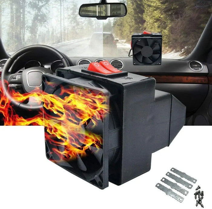Car Heater Portable Defroster Winter 2025 Season Clear Windows For Quick Defrost And Warm Cabin
