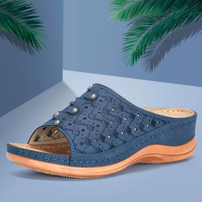 Orthopaedic Summer Sandals for Women with Elevated Insole and Breathable Open Toe Design for Ultimate Comfort