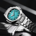 Durable men's stainless steel watch – classic design, waterproof, for everyday wear