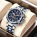 Premium men's wristwatch – modern design, stainless steel, for any occasion