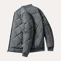 Insulating Men's Bomber Jacket - Quilted Cotton Padded