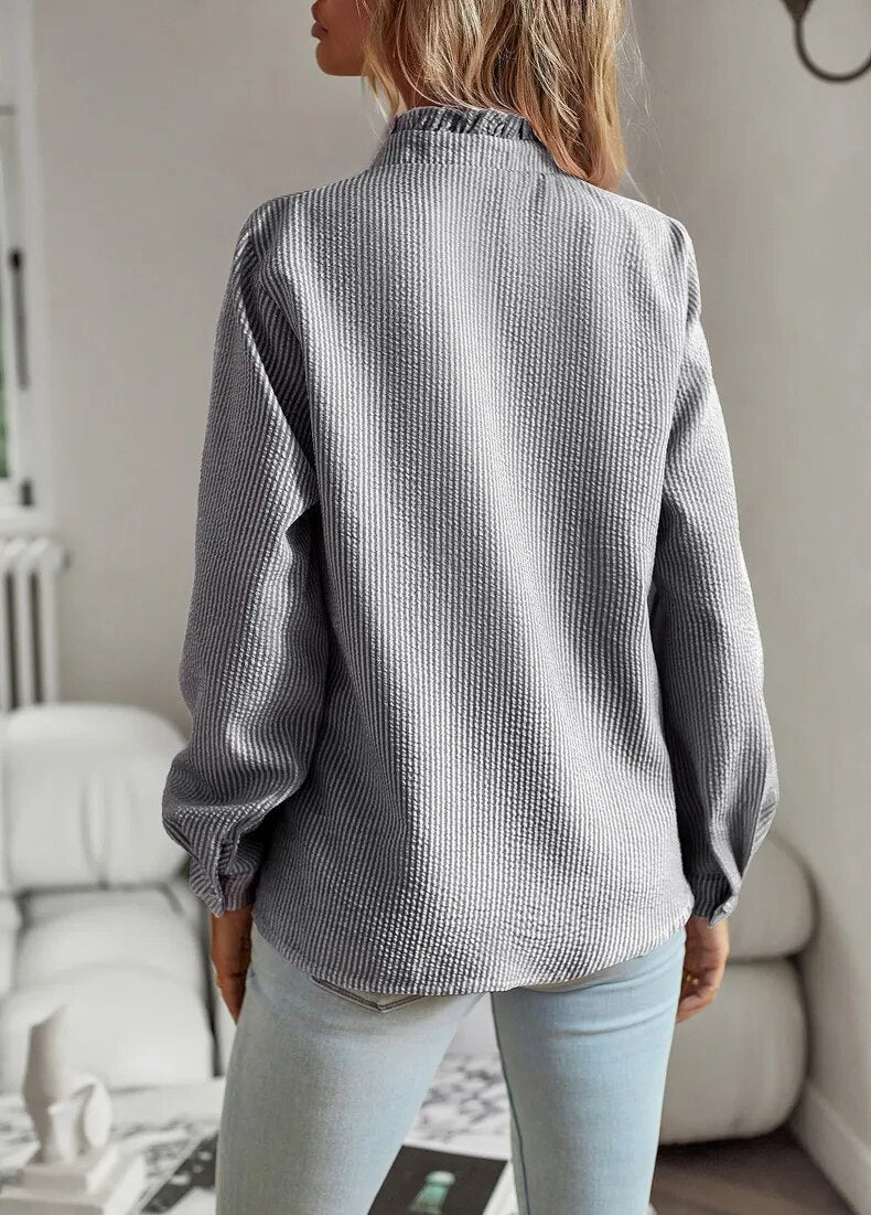 Airy Loose Fit Blouse for Women in Soft Breathable Fabric - Stylish Summer Top Available in Multiple colours