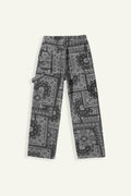 Bandana Jeans with Unique Prints for Stylish Urban Wear, Comfortable Fit, High-Quality Denim
