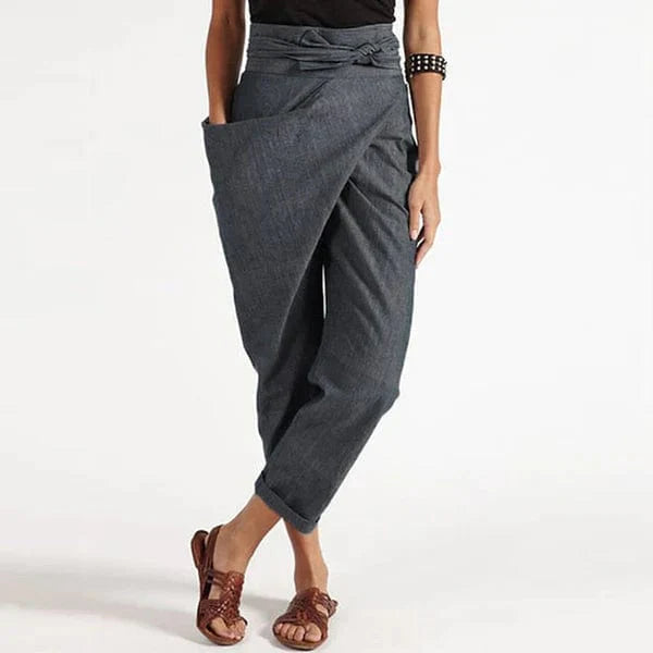 Lightweight & comfortable women’s summer Trousers – fashionable cut, breathable material, ideal for warm days