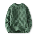 Warm Men’s Jumper - Cable Knit, Chunky, For Winter