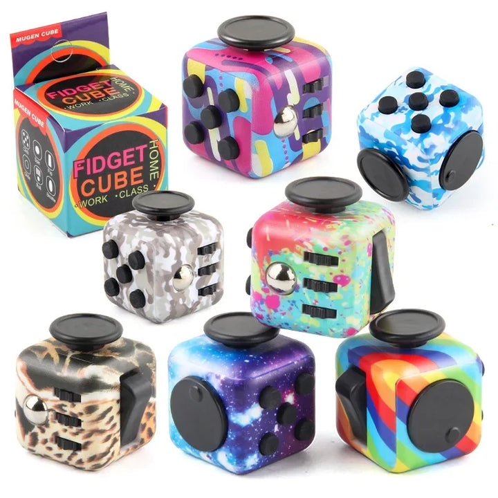 Fidget Cube Antistress Spinner Toy Sensory Stress Relief