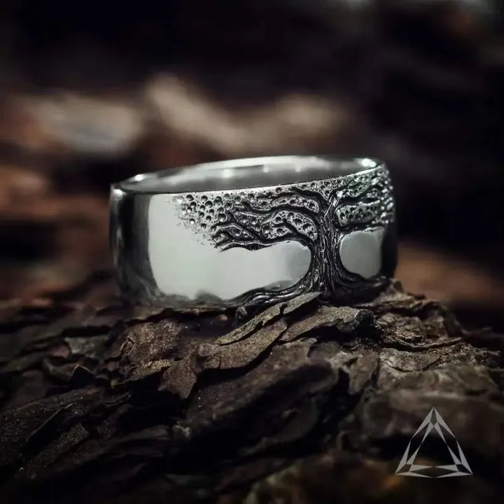 Tree Of Life Ring Unisex Vintage Carved jewellery European American Fashion Fall 2026 Trend Gift Idea