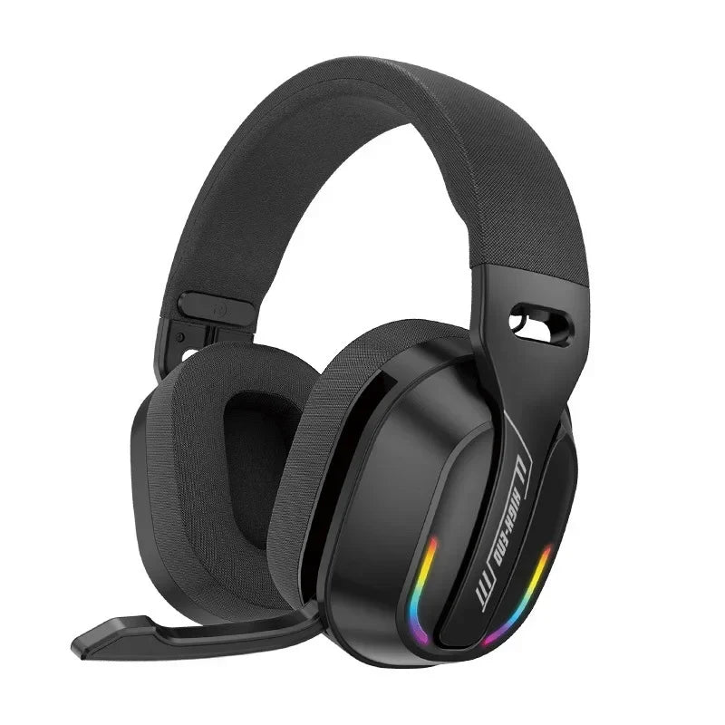 Gaming Headset Bluetooth 5.4 Wireless RGB Low Latency