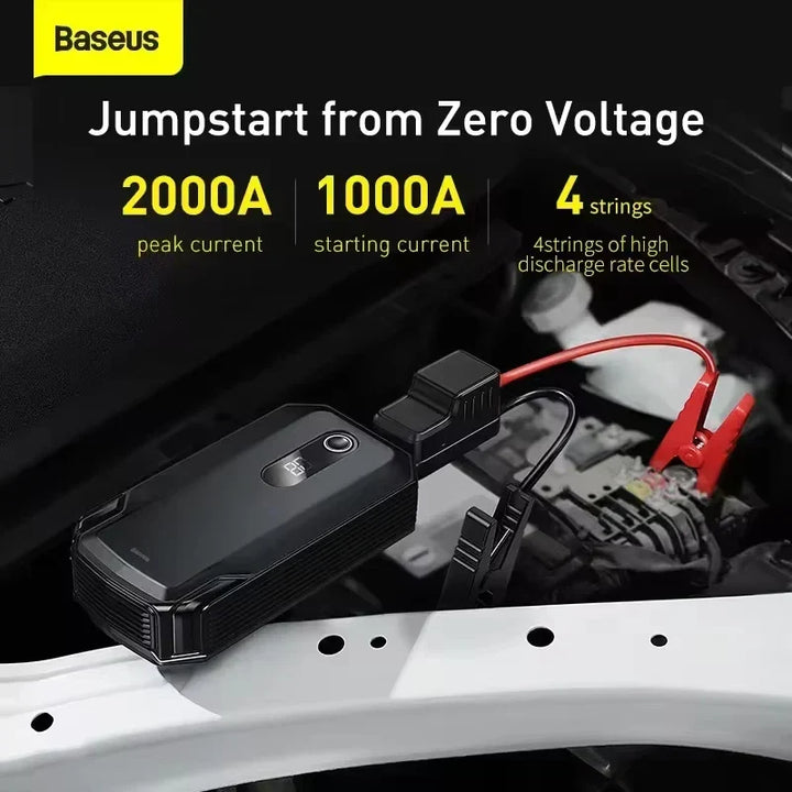 Car Jump Starter Power Bank Portable 12V Battery Charger for Emergency Boost Fall 2025 Road Trip Ready