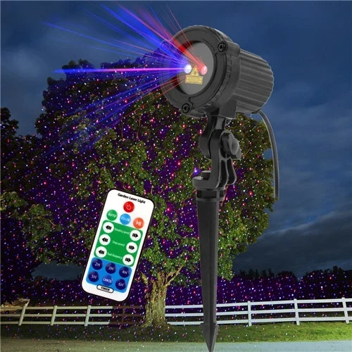Christmas Laser Light Projector Waterproof Outdoor Garden
