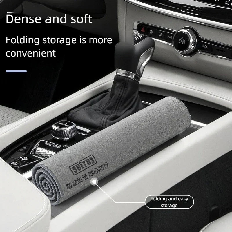 Car Wash Towel Coral Velvet Microfiber Cleaning Cloth 35x75cm Thickened Soft High Absorbent Fall 2025