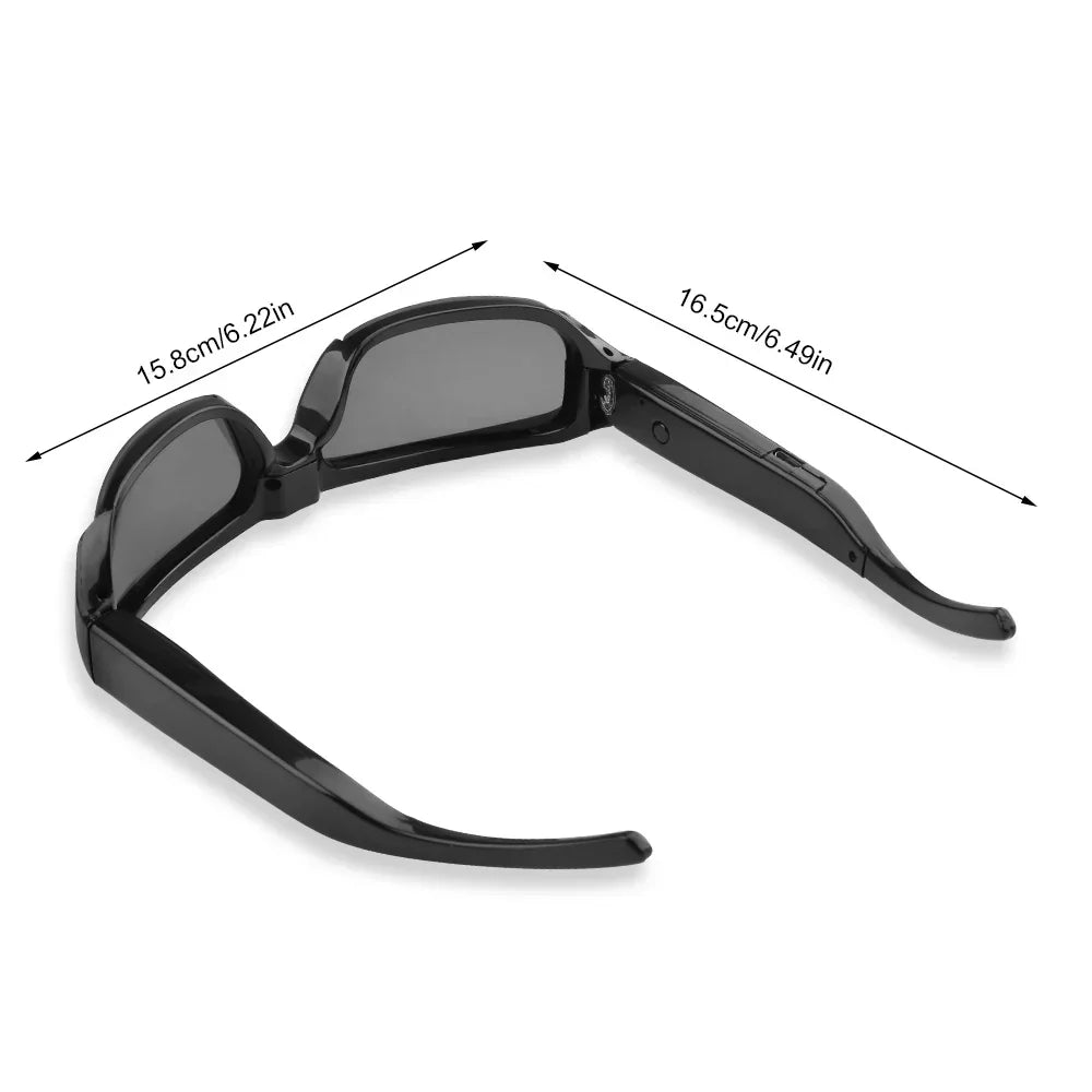 Mini Glasses Camera 1080P HD Wearable Sunglasses Video Recorder TikTok Viral Fall 2025 Hands Free Recording
