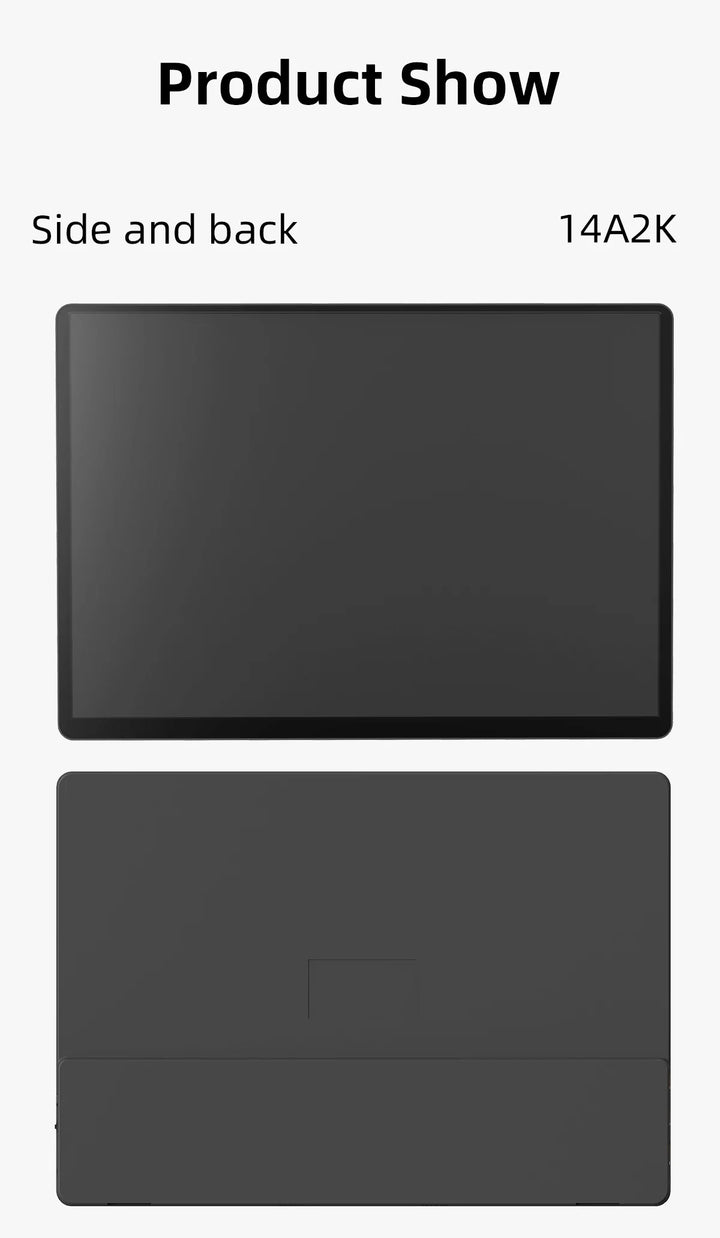 2K Portable Monitor 14 Inch Touch HDR 60Hz Gaming Display