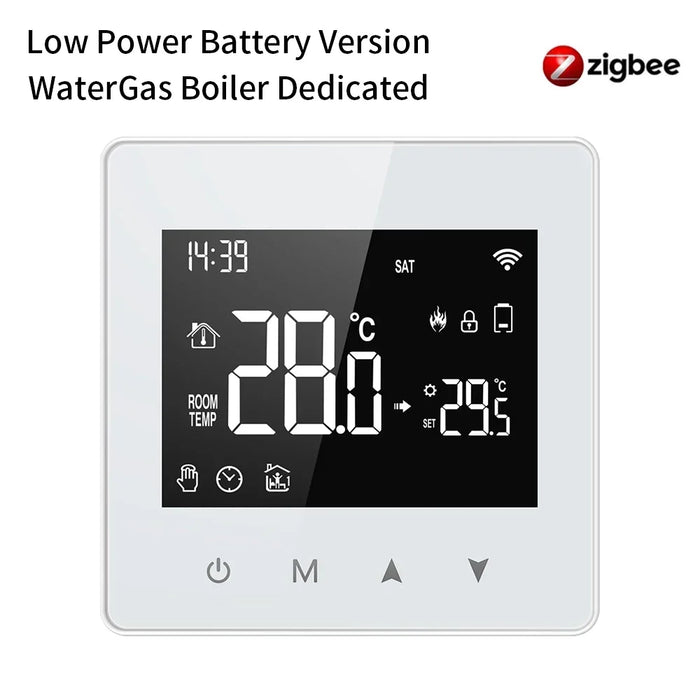 Smart Thermostat Fall 2025 - WiFi ZigBee Boiler Controller, Battery Powered, Alexa Google Home Compatible, Low Power