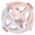 Silicone Teether Rattle Orb Montessori Newborn Sensory Toys