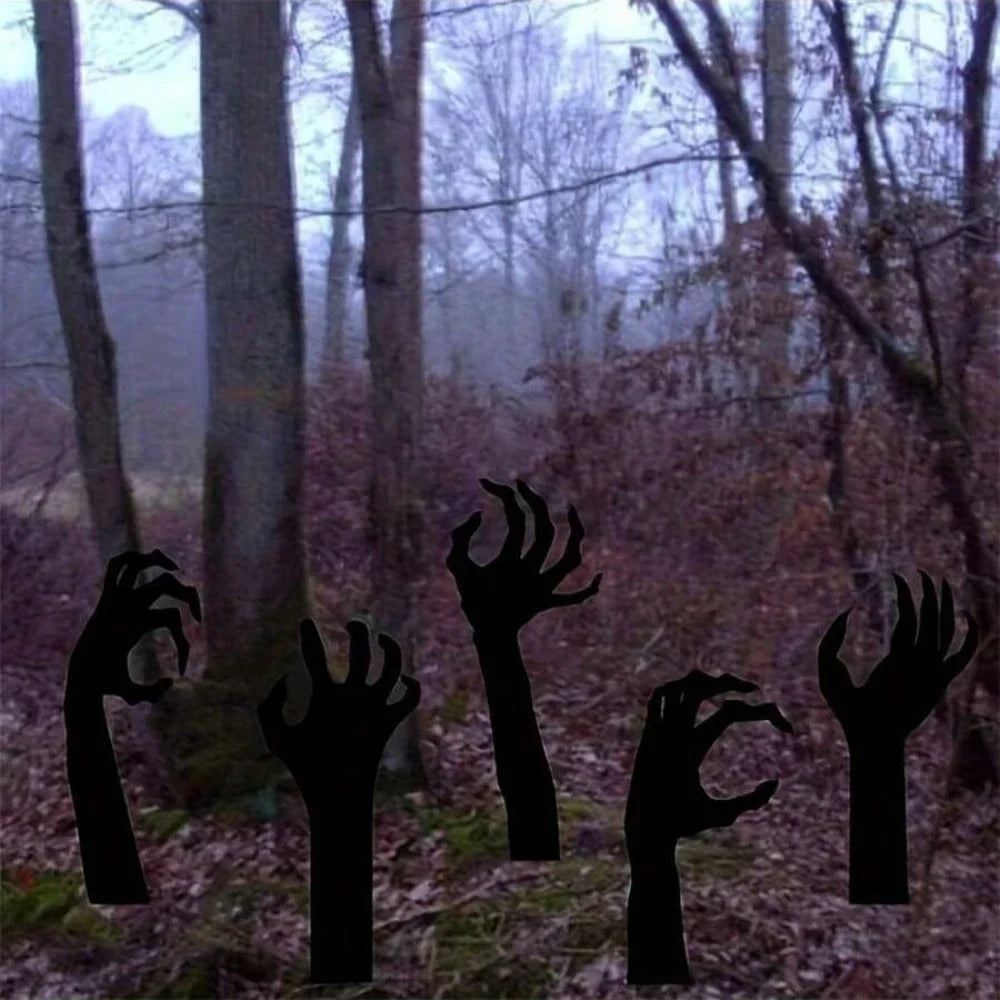 Halloween Skeleton Hands Ground Stakes Decor Fall 2025
