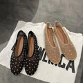Breathable Women Ballet Flats - Mesh Crystal, Casual Walking