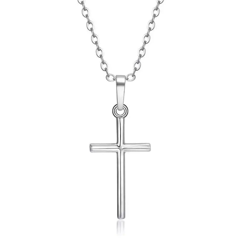 Cross Necklace Pendant jewellery Unisex Long Chain Christian Charm Gift Idea Summer 2026 Trend