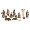 Nativity Set 4 Inch Resin Figures 11 Piece Manger Scene Nativity Christmas Decor Indoor Outdoor Catholic Gift