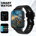 LAXASFIT Smart Watch Full Touch Screen Bluetooth Call – Heart Rate Sleep Tracker Sports Fitness Smartwatch 2026