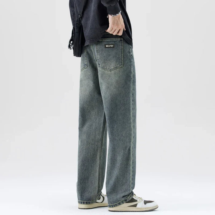 Heavyweight Men's Jeans - Loose Straight, Cotton Street