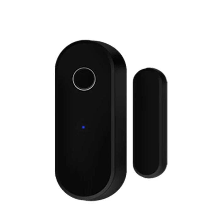 Tuya Smart Zigbee Door Sensor - Black Window Detector for Home Security System with Smart Life APP