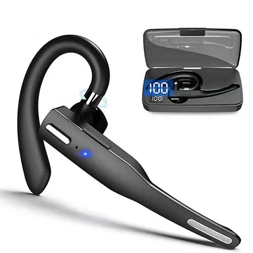Wireless Headset Bluetooth 5.1 Noise Reduction Ear-mounted Business Headphones
