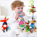 Giraffe Spiral Crib Toy Newborn Sensory Toys Rattle