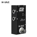 M-VAVE ABY Line Selector Pedal – True Bypass AB Box Mini Guitar Bass Channel Switch 2026