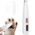 Waterproof Dog Paw Trimmer with LED Light – 18mm Wide Blade LED Display Pet Grooming Clipper 2026