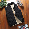 Insulating Men's Vest - Slim, Sherpa Lined, For Winter