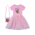 Lightweight Girls’ Dress – Princess-Style, Flowy, Mid-Calf Length, Cotton, For Party Wear