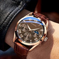 Quartz Watch Leather Strap Dress Casual Fall 2025 Business