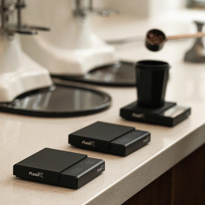 Coffee Scale Rechargeable Digital 0.1g Precision With Timer