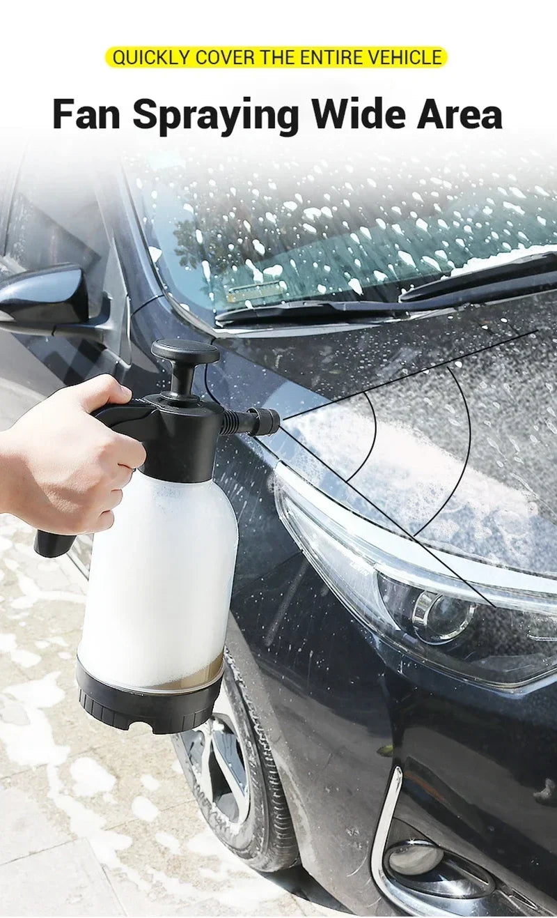 Car Wash Foam Sprayer Bottle Manual Air Pressure Gun
