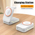 Foldable magnetic wireless charger – iPhone 12-16, Apple Watch, AirPods, USB-C, 15W 2026