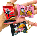 Instant Noodle Keychain Mini Snack Phone Charm Gift