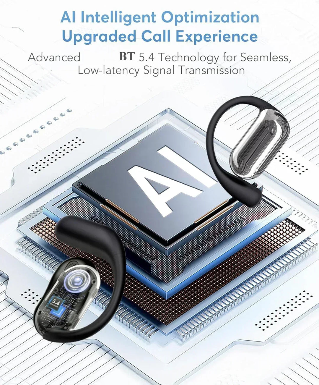 AI Translation Earbuds Real Time Translator Travel 2025