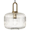 Japandi Glass Pendant Light Japanese Nordic Hanging Lamp Warm