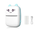 Mini HD Portable Label Thermal Printer - Bluetooth Pocket Printer for Students, Inkless Printing, Ideal Gift for Christmas